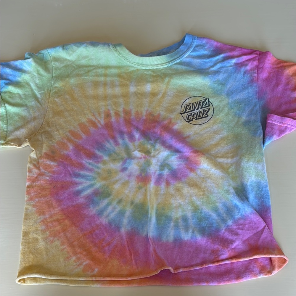 Santa Cruz Skateboards Kids Tie-Dye T-Shirt